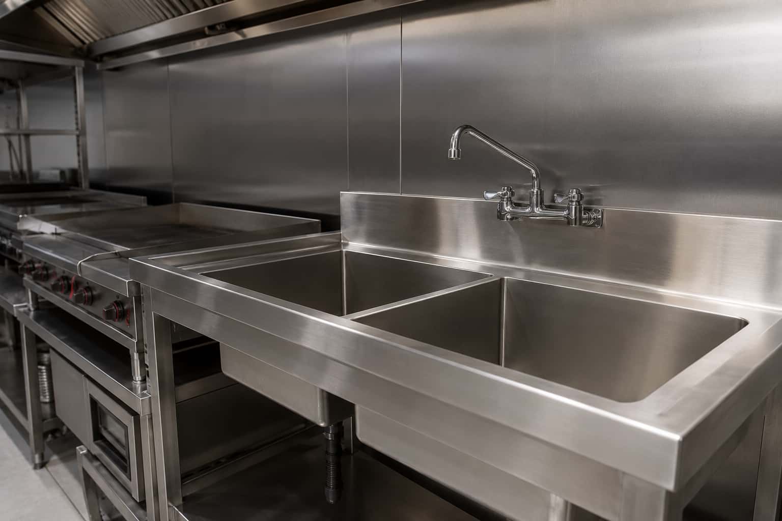Pia inox industrial: quais as vantagens na cozinha profissional?